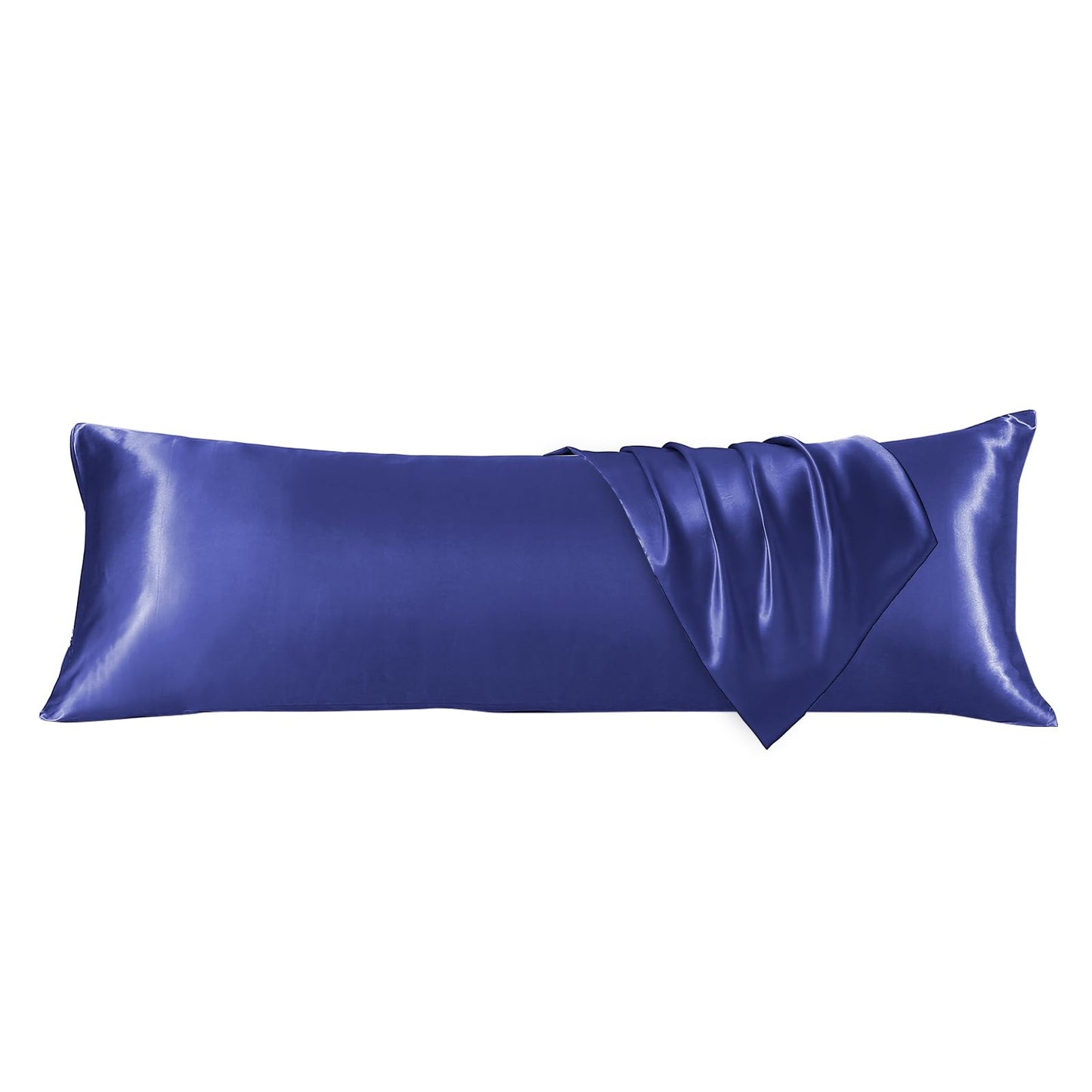 HUXMEYSON Satin Body Pillow — Grey