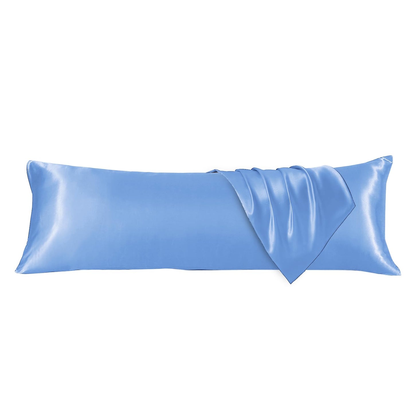 HUXMEYSON Satin Body Pillow — Grey