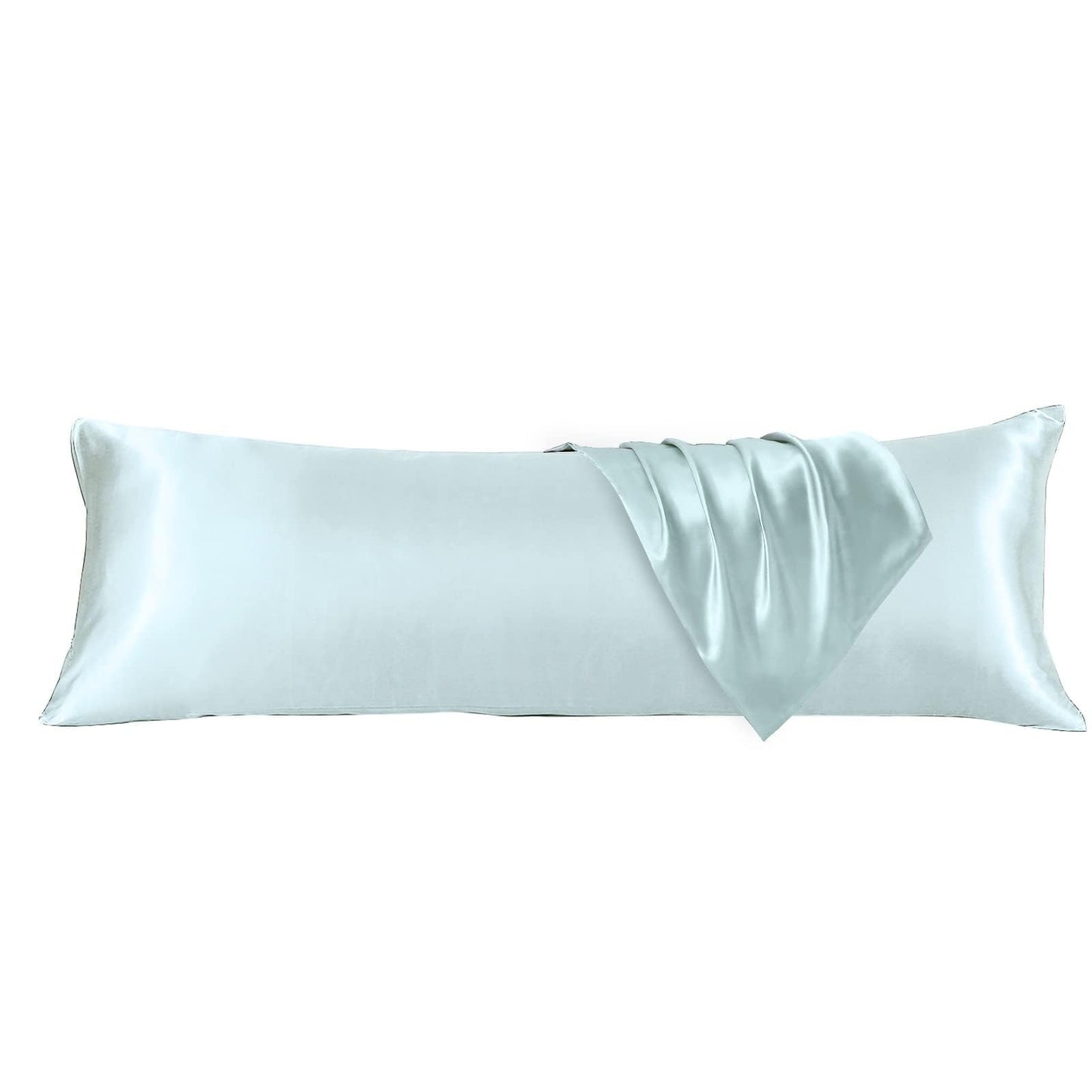 HUXMEYSON Satin Body Pillow — Grey