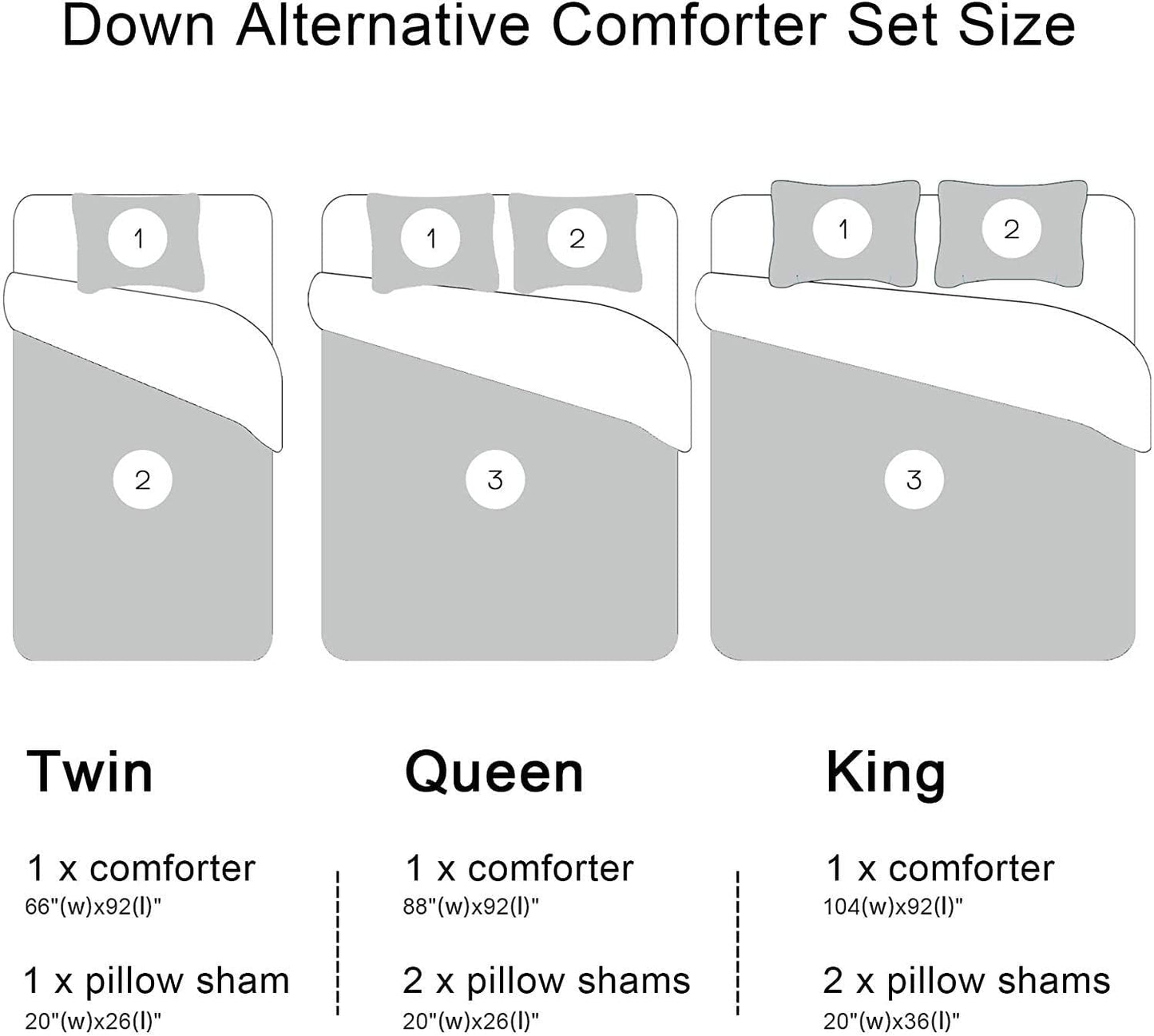 downluxe Comforter Set — Red & Black, King