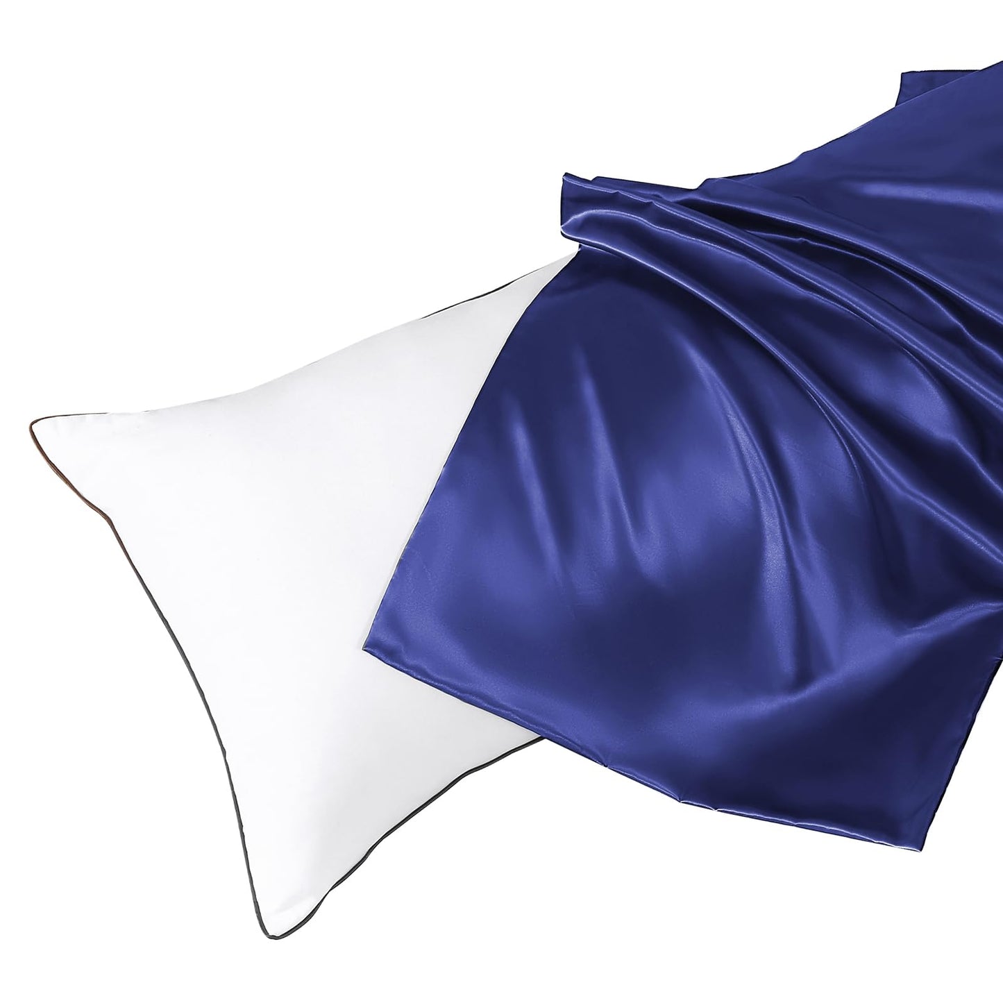 HUXMEYSON Satin Body Pillow — Grey