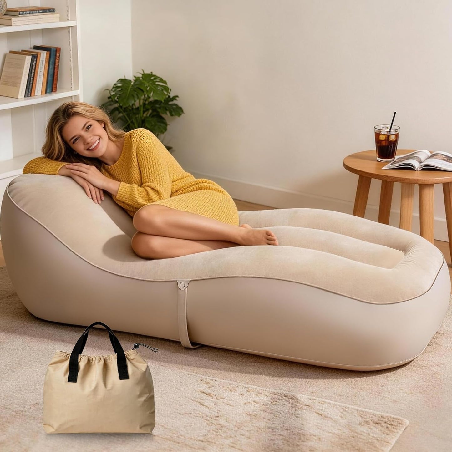 FluSing Inflatable Air Sofa — Indoor/Outdoor