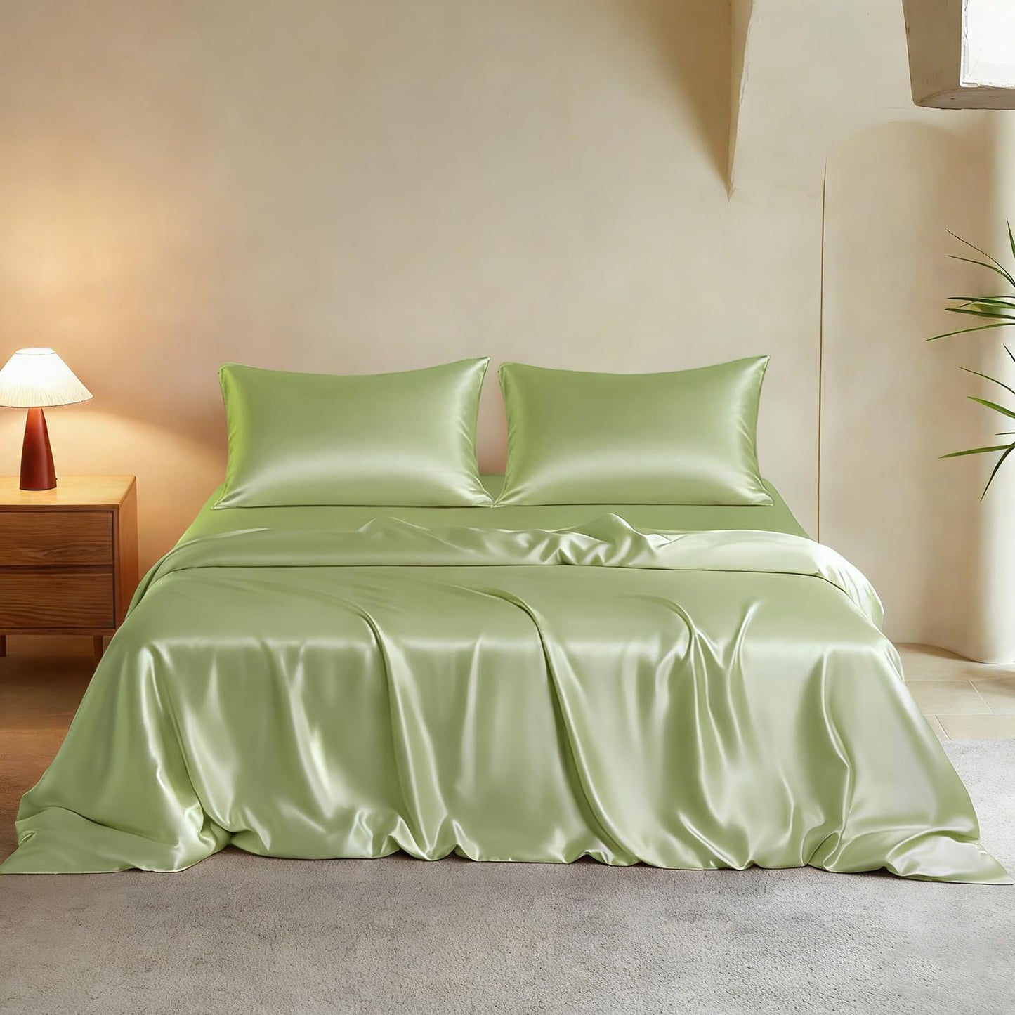 THXSILK Silk Duvet Cover Set — Black, Queen.