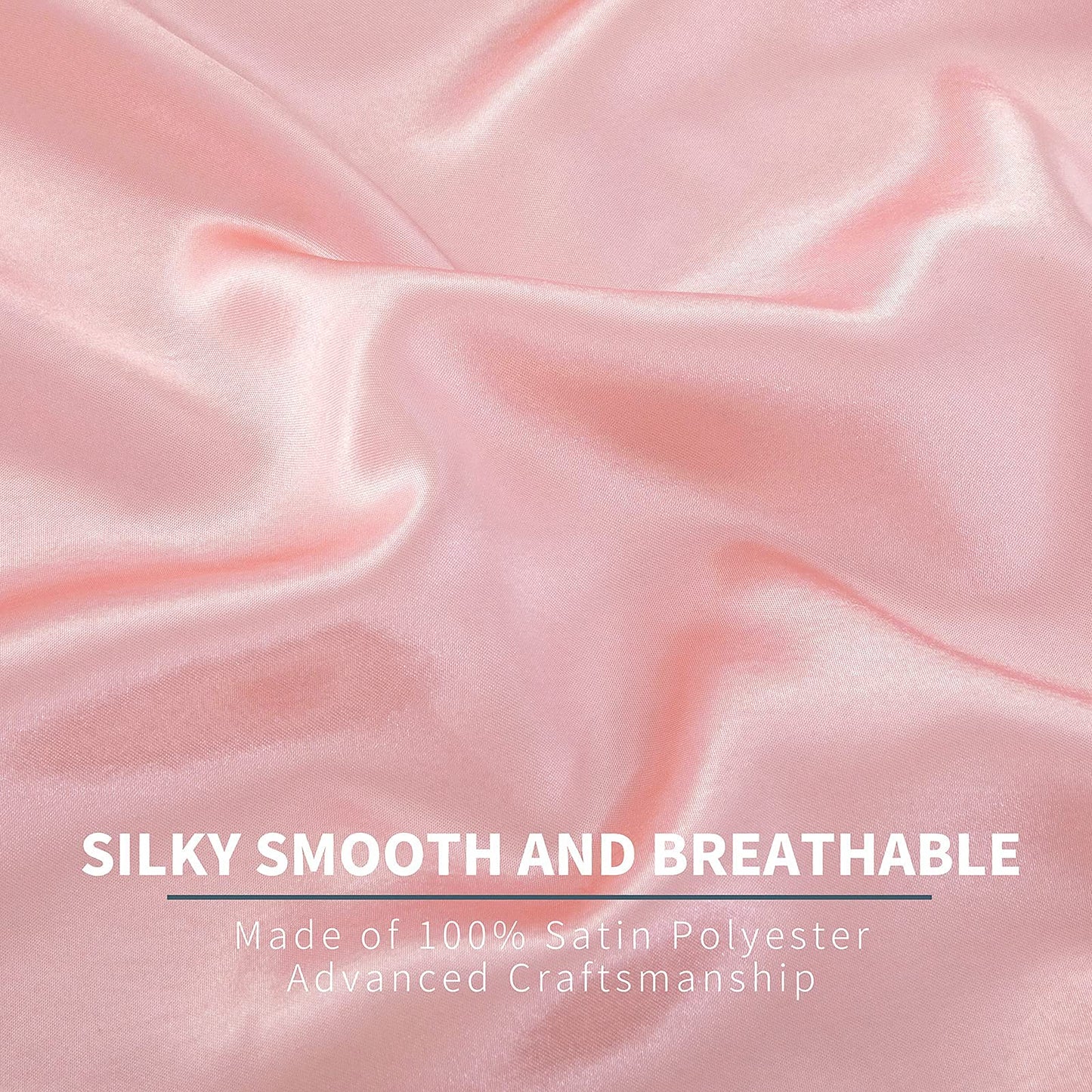 P Pothuiny Satin Sheet Set — Burgundy, Queen